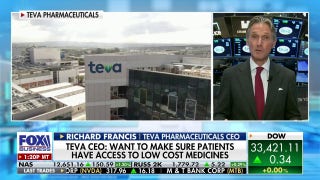 Teva's Richard Francis launches 'pivot to growth' strategy - Fox Business Video