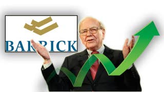 Warren Buffett invests in Barrick Gold, stock jumps to 7-year high - Fox Business Video