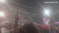 Coldplay’s Chris Martin catches couple on Kiss Cam, jokingly asks if they’re having an affair