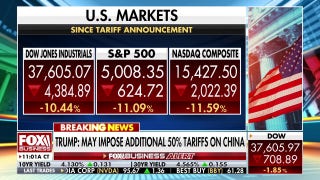 Tariffs storm rocks markets after false report of White House pause - Fox Business Video