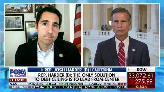 Only way to solve debt crisis is to lead from the center: Rep. Josh Harder  - Fox Business Video