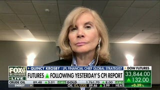 Expect longer, but smaller rate hikes from the Fed: Quincy Krosby - Fox Business Video