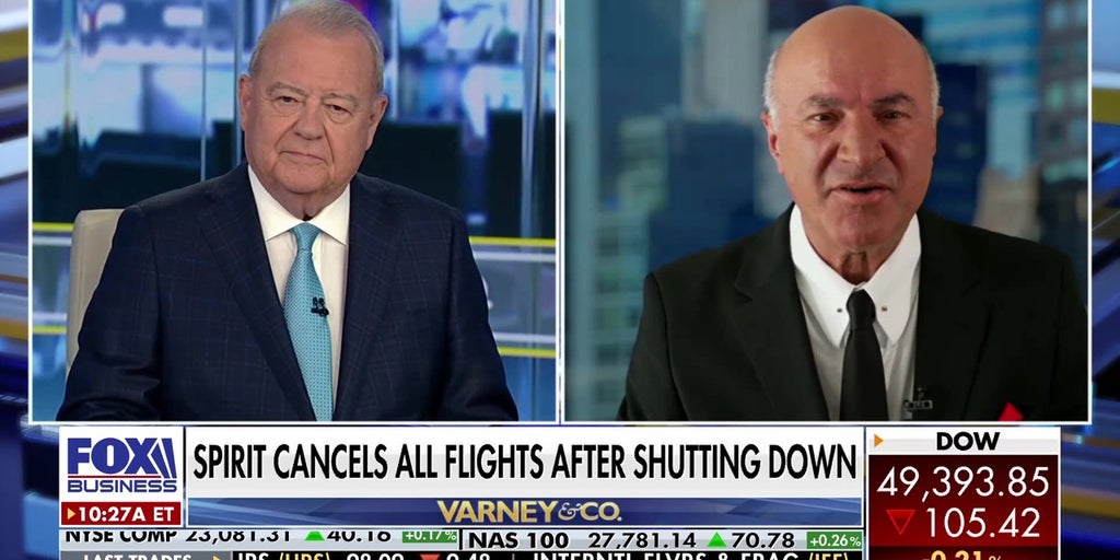 Kevin O’Leary blasts Spirit Airlines after collapse: 'Let them die'