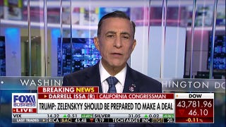 Putin knows Trump can't be pushed around like Biden: Rep. Darrell Issa - Fox Business Video
