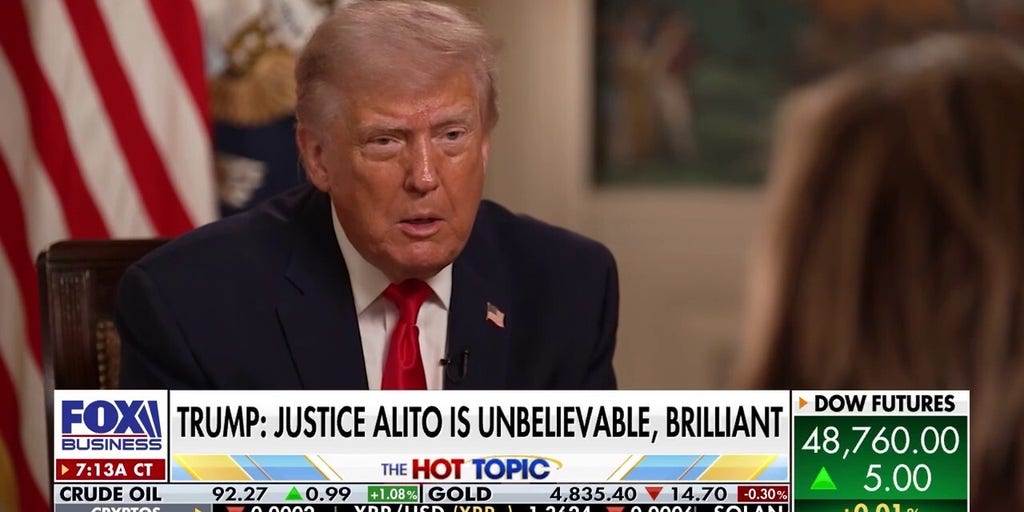 President Trump joins Maria Bartiromo to discuss key issues