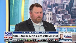 Super commuter Kyle Rice touts 2-hour commute: I’m making ‘Manhattan money’ while living in Delaware - Fox Business Video
