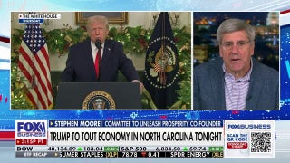 This is a great story for Trump to tell, Steve Moore says