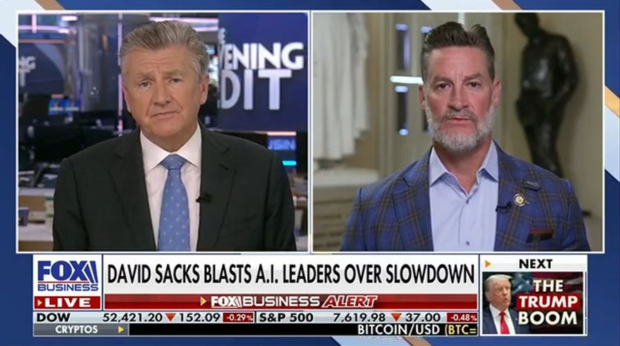 We shouldn't run to regulate AI, says Rep. Greg Steube