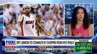 LeBron James to commute by chopper from NYC to Philly: Report