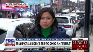 Biden 'getting a lot of heat' over timing of East Palestine visit: Madeleine Rivera - Fox Business Video