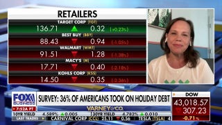 America as a country and individuals need to get holiday debt 'under control,' Jennifer Sey says - Fox Business Video