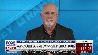 Dave Ramsey explains the 'shovel-to-hole ratio' to balance debt with income - Fox Business Video