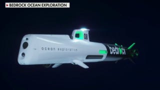 Bedrock unveils autonomous submarine to help collect oceanic data - Fox Business Video