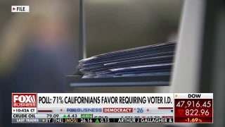 Supporters collect signatures in hopes of getting voter ID on the California ballot