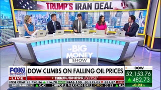 Wall Street erupts as Trump signals Iran deal, Dow hits record