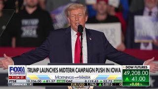 Trump launches midterm election push in Iowa, issues warning about Democratic control