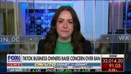 TikTok influencer Alexandra Doten warns a ban would deal a blow to small businesses