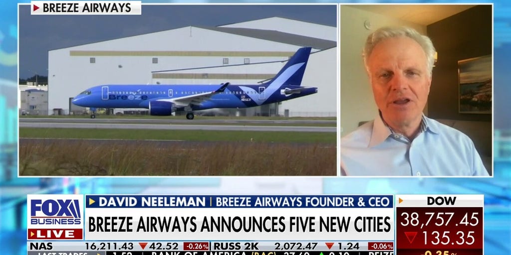 Breeze Airways founder David Neeleman: We have 100 Embraers on order