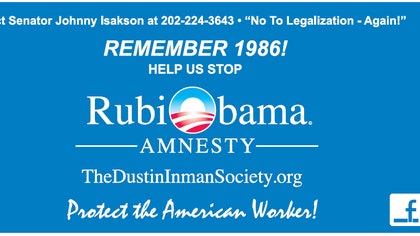 A conservative group is taking aim at the Florida senator and his support for the immigration reform bill.
