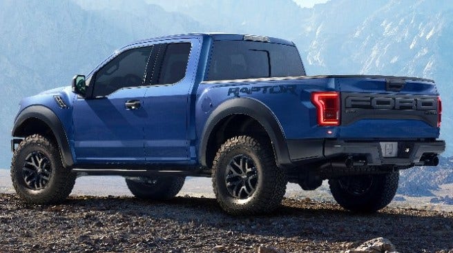 What is the weight of a ford raptor #3