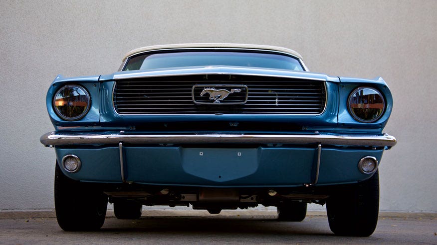 1964 Ford mustang tv audio/video clips newsreel #2