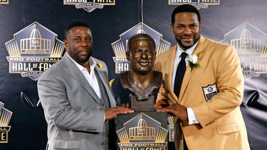 Jerome Bettis headlines Pro Football Hall of Fame induction ceremony ...