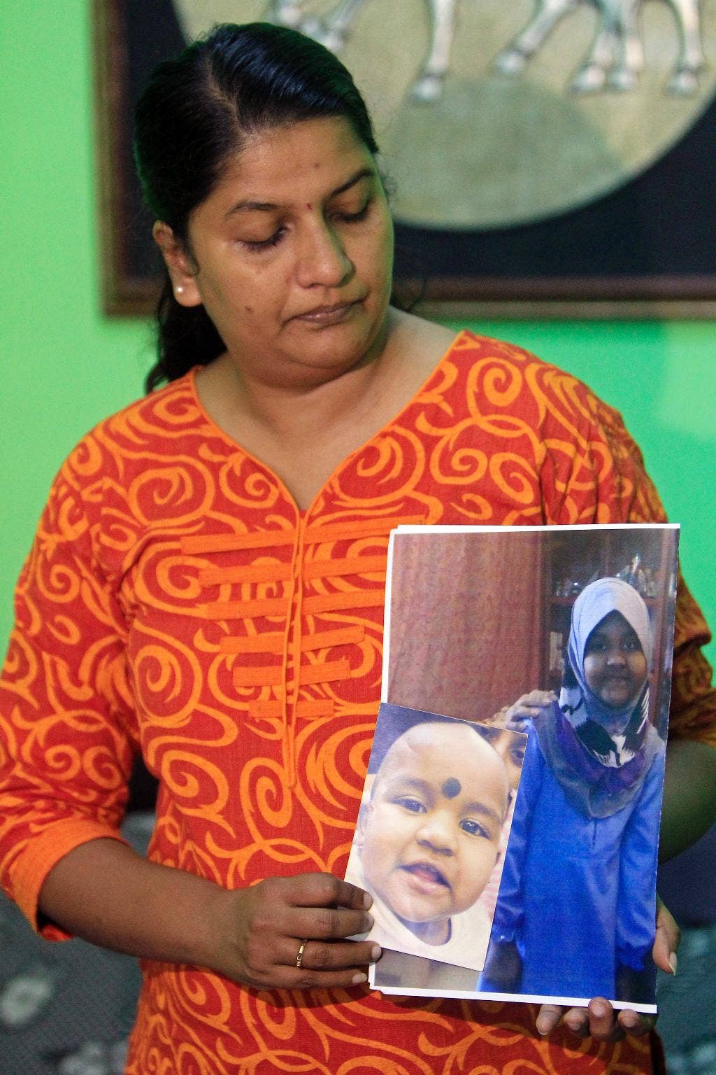 Muslim Woman  Minor Child