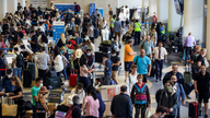 PACKED CROWD: TSA hits pandemic-era record over holiday weekend