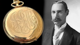 Gold pocket watch recovered from Titanic's wealthiest passenger sold