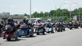 Motorcycle demonstration ride ‘Rolling to Remember’ honors veterans