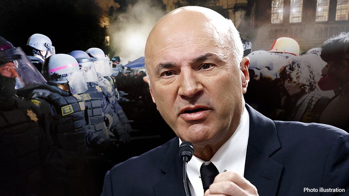 Kevin O'Leary sends grim message to students in anti-Israel mobs