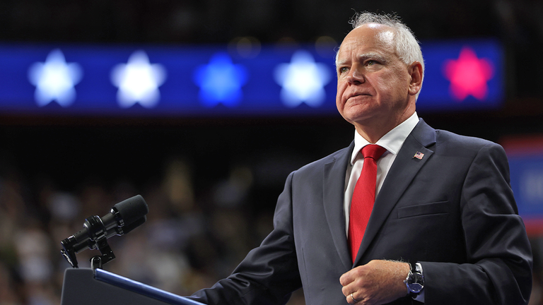 Failed vice presidential candidate Tim Walz fumbles defense after Tesla dig - Fox News