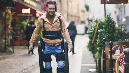 Wandercraft test pilot finds freedom and connection through AI-powered exoskeleton