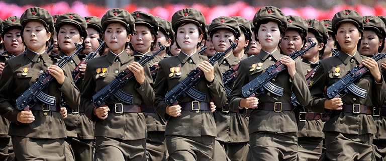 Women forced into North Korea’s military face rape, starvation and snakes in the shower
