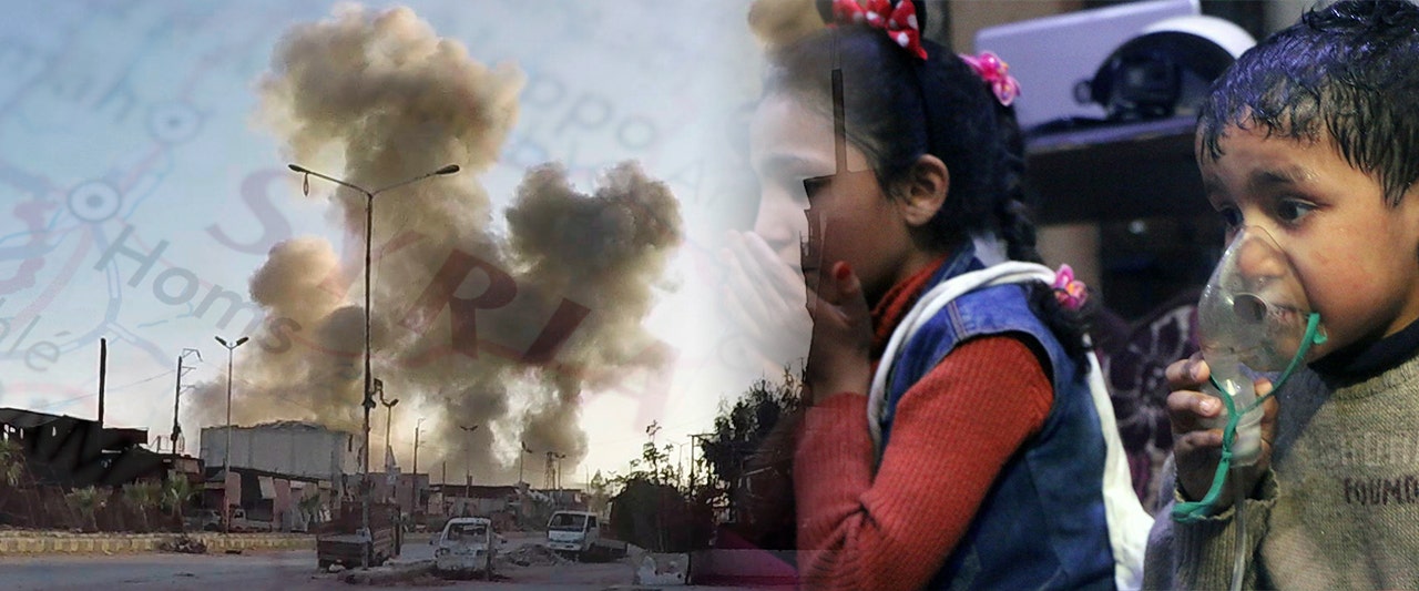 President says refusal to cross âred lineâ has fueled Assad in Syria, amid reports of 40 dead in gas attack