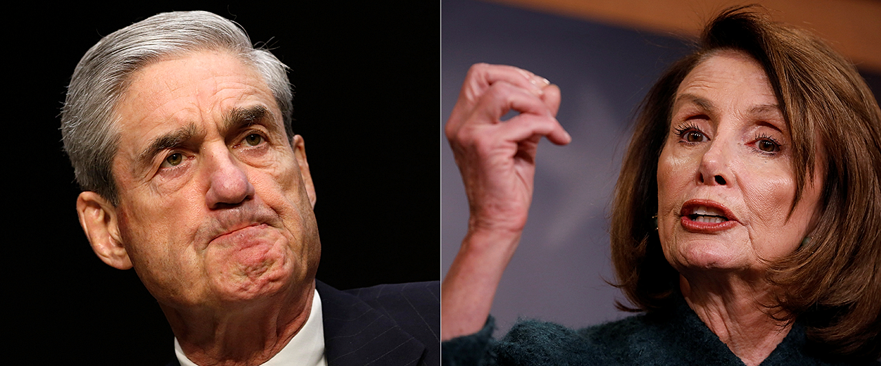 Pelosi falsely implies Mueller was âfiredâ in bizarre fundraising email