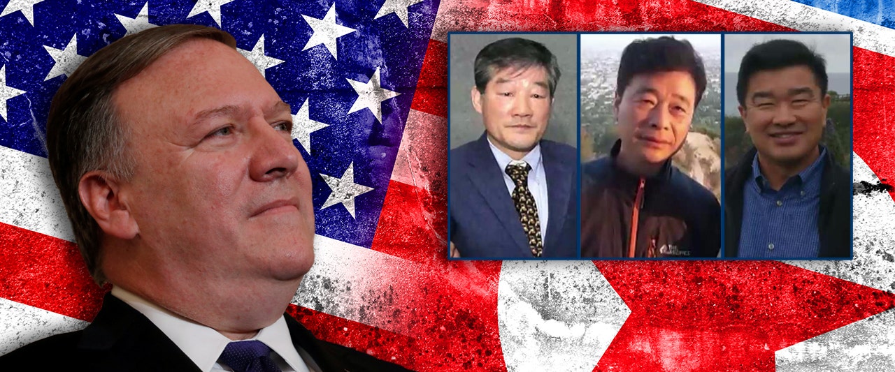 3 Americans detained in North Korea 'in good health' and on way back to US with Pompeo, Trump says