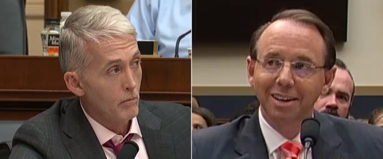Gowdy tells Rosenstein to wrap up Russia probe, says itâs tearing the country apart