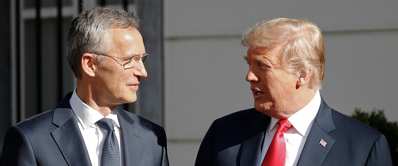 Trump calls out NATO over defense funding, Russian energy deal in testy exchange with European leader