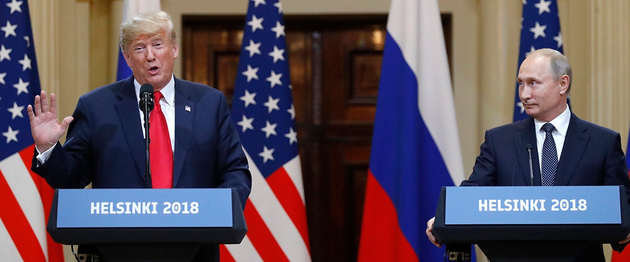 President says he misspoke on Russian meddling during news conference, accepts US intel findings
