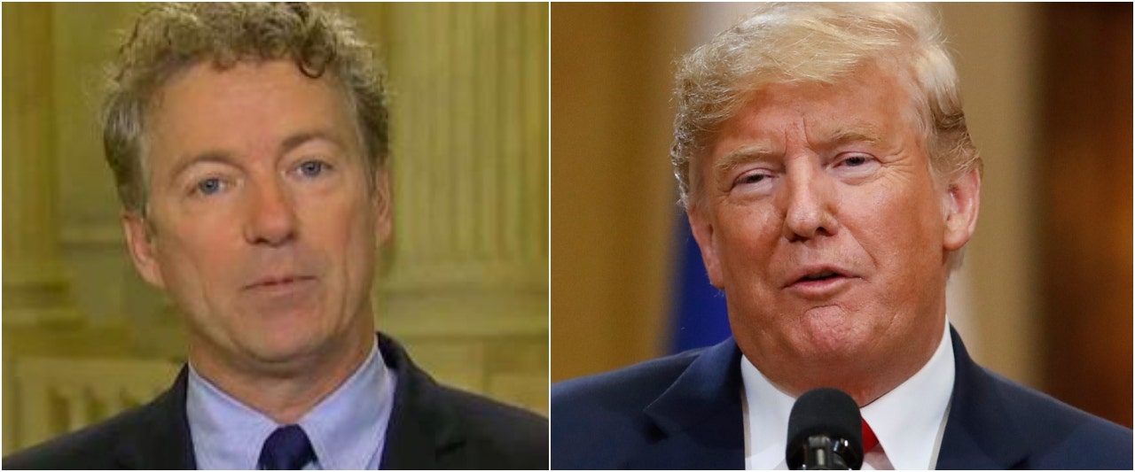 Kentucky senator is one of few on right or left defending Trump from critics after Helsinki summit