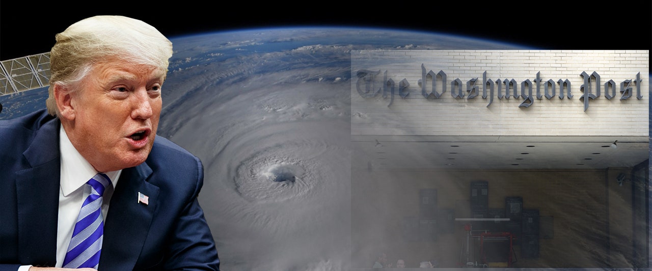 Washington Post calls president 'complicit' as Hurricane Florence poised to ravage Carolina coast