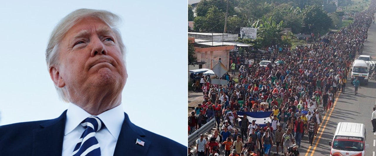 'Onslaught of illegal aliens' represents 'disgrace' to the Dems, Trump says