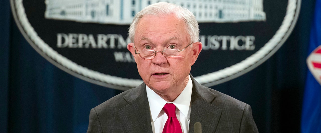 Embattled attorney general hands President Trump resignation 'at your request,' ending rocky DOJ tenure
