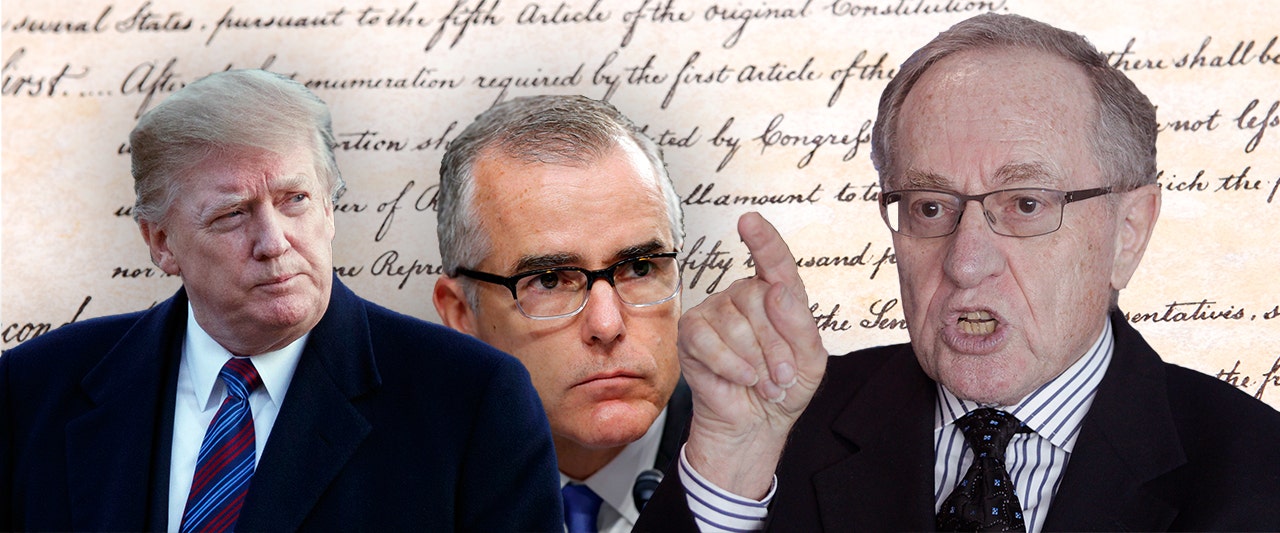 Legal legend says alleged FBI-DOJ plot described by McCabe was 'attempt at a coup d'etat'