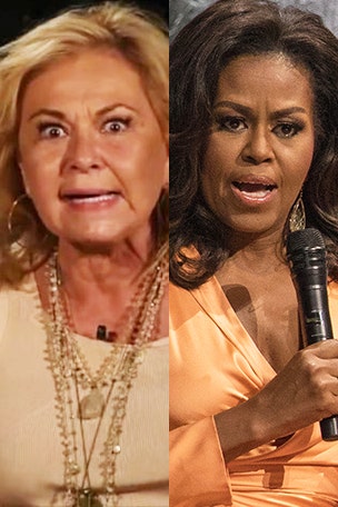 Roseanne lashes out at Michelle Obama