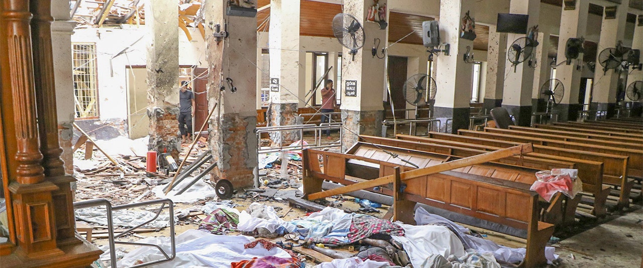 Simultaneous blasts at multiple churches and hotels rock Sri Lanka, death toll climbs past 200