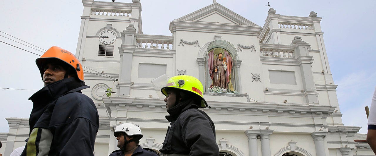 Explosions at churches, hotels in Sri Lanka kill at least 129, reports say