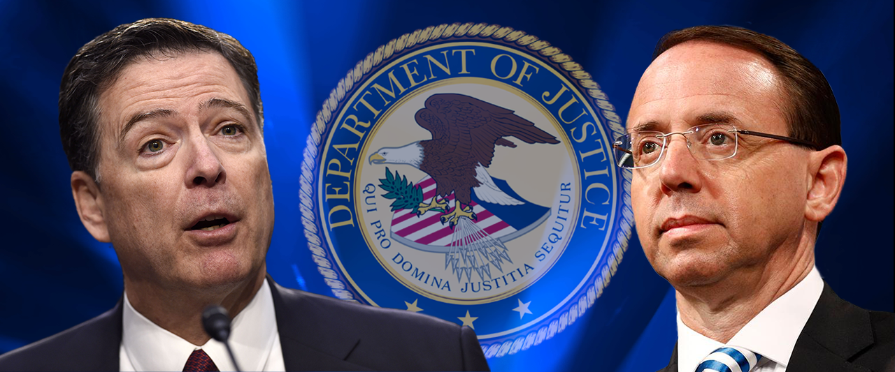 Comey blasts Rosenstein, mocks departing deputy AG for thinking 'the country needs me'