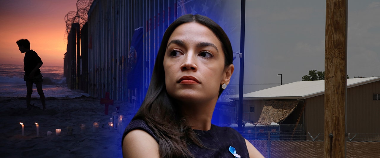 AOC allegedly screams at feds during Texas visit, claims detainees forced to drink out of toilets